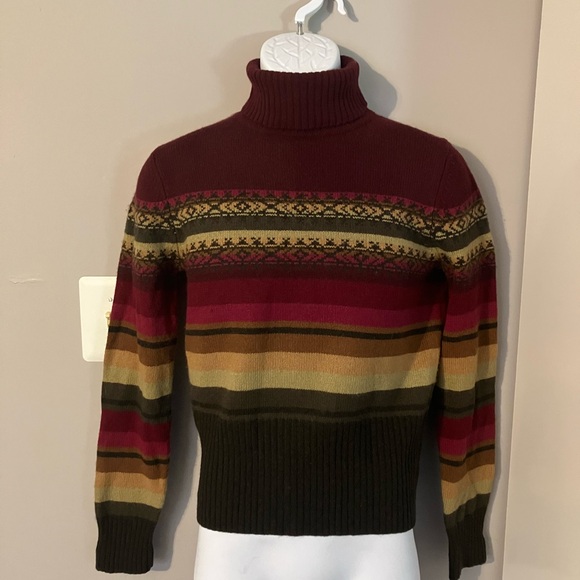 Multicolor Striped Sweater - Picture 1 of 3